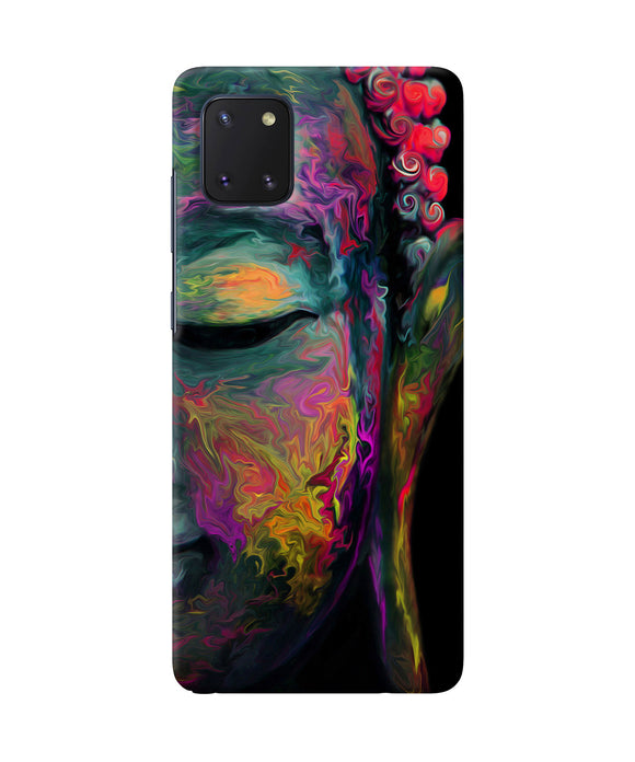 Buddha face painting Samsung Note 10 Lite Back Cover