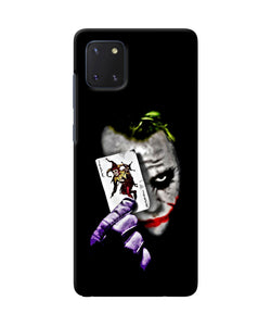 Joker card Samsung Note 10 Lite Back Cover