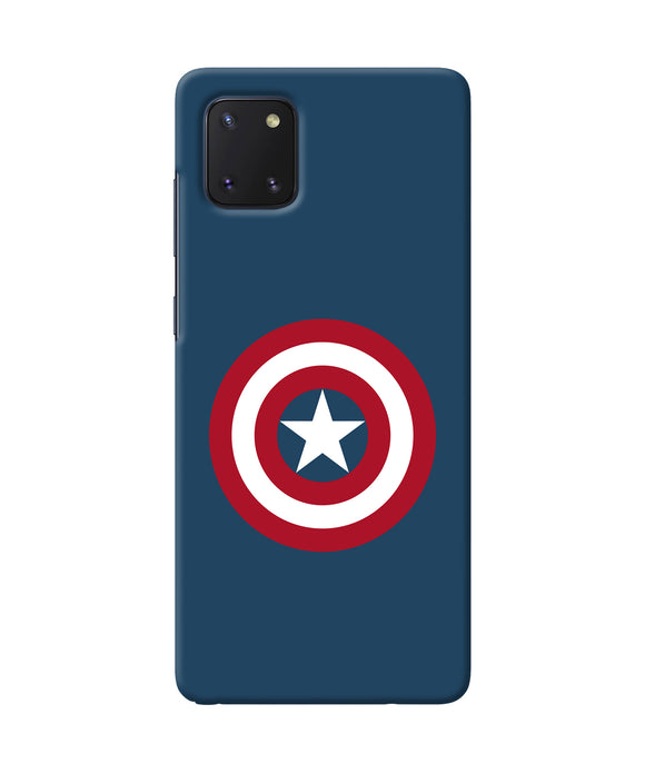 Captain america logo Samsung Note 10 Lite Back Cover