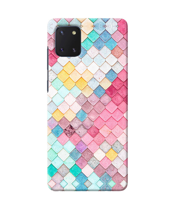 Colorful fish skin Samsung Note 10 Lite Back Cover