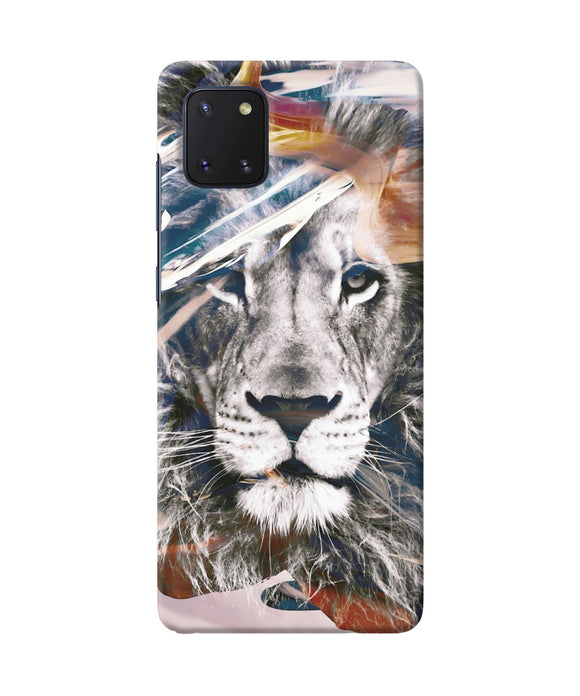 Lion poster Samsung Note 10 Lite Back Cover