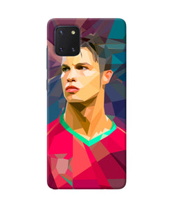 Abstract ronaldo Samsung Note 10 Lite Back Cover