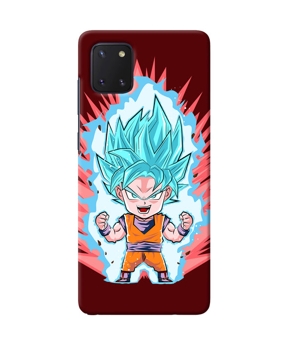 Goku little character Samsung Note 10 Lite Back Cover