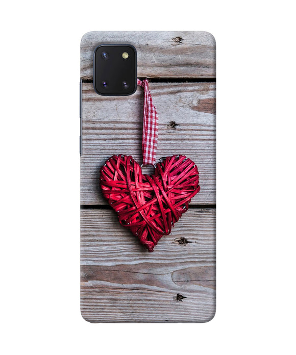 Lace heart Samsung Note 10 Lite Back Cover