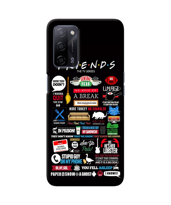 FRIENDS Oppo A53s 5G Back Cover