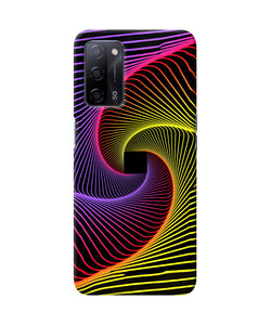 Colorful Strings Oppo A53s 5G Back Cover