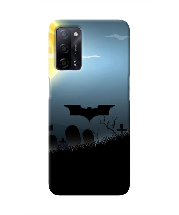 Batman Scary cemetry Oppo A53s 5G Real 4D Back Cover