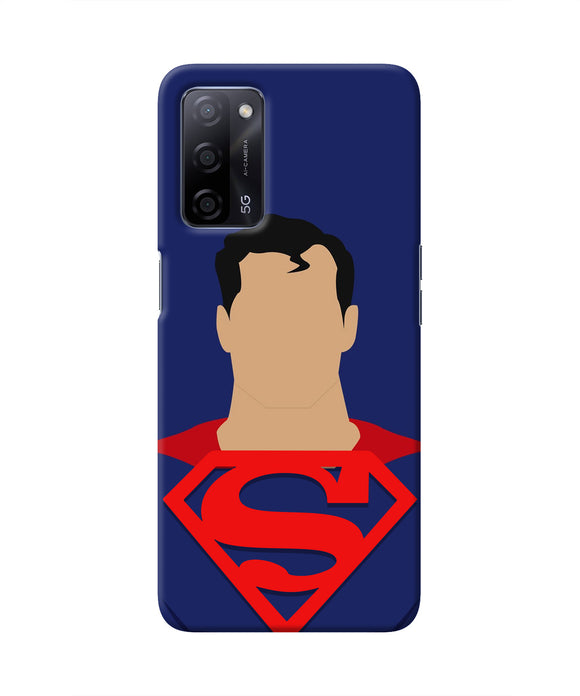 Superman Cape Oppo A53s 5G Real 4D Back Cover