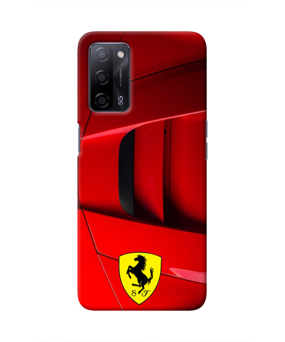 Ferrari Car Oppo A53s 5G Real 4D Back Cover