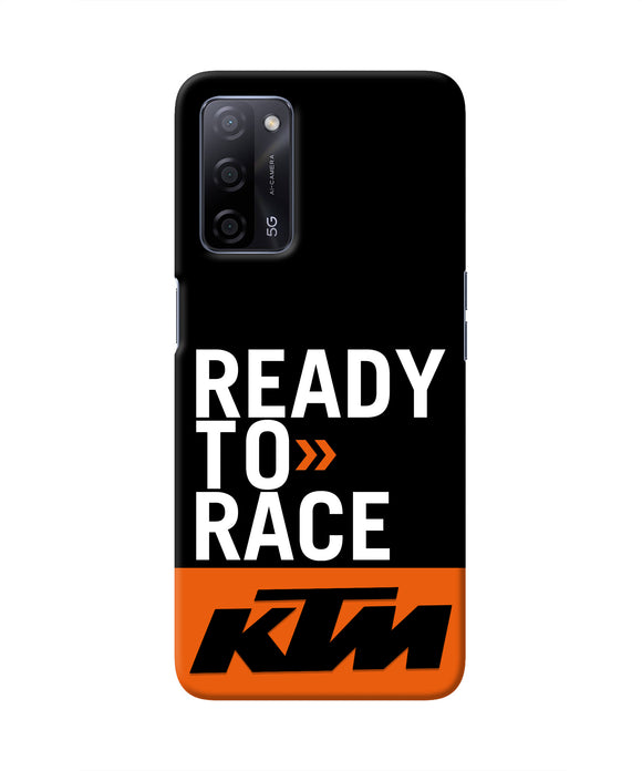 KTM Ready To Race Oppo A53s 5G Real 4D Back Cover