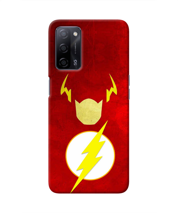 Flash Character Oppo A53s 5G Real 4D Back Cover