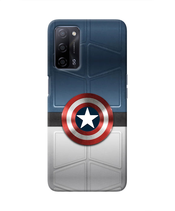 Captain America Suit Oppo A53s 5G Real 4D Back Cover