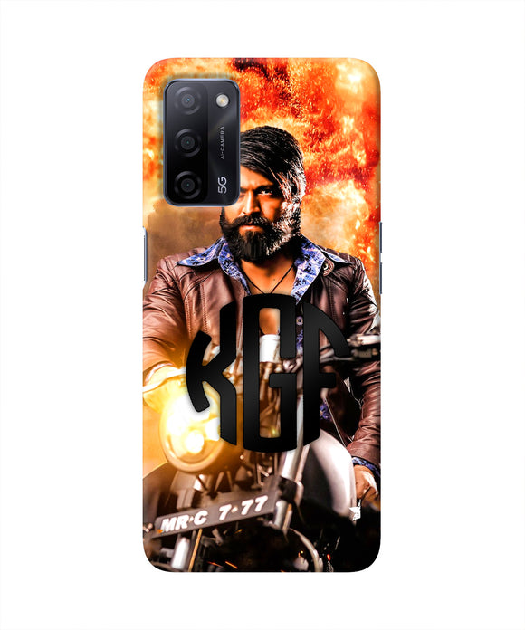 Rocky Bhai on Bike Oppo A53s 5G Real 4D Back Cover