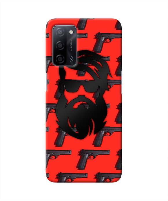 Rocky Bhai Beard Look Oppo A53s 5G Real 4D Back Cover