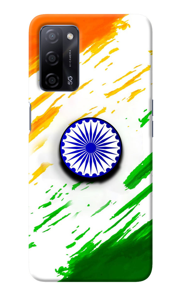 Indian Flag Ashoka Chakra Oppo A53s 5G Pop Case