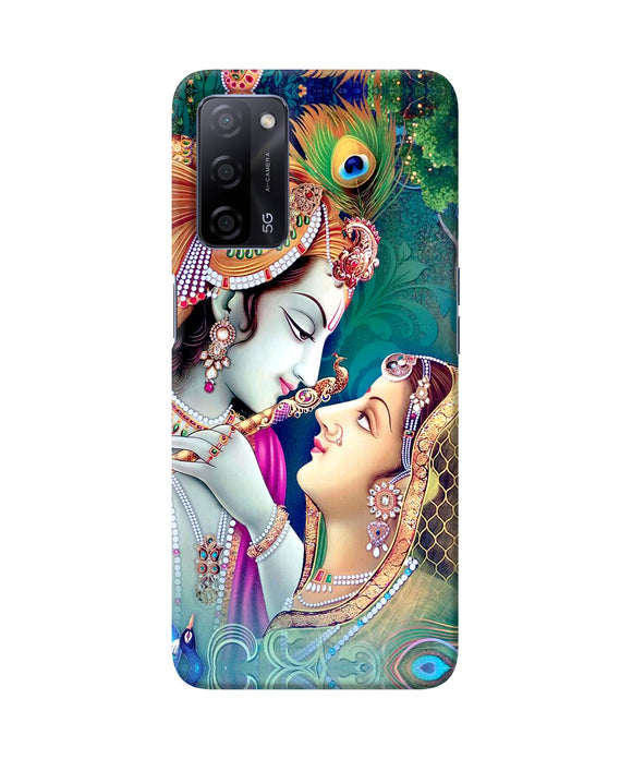 Lord radha krishna paint Oppo A53s 5G Back Cover