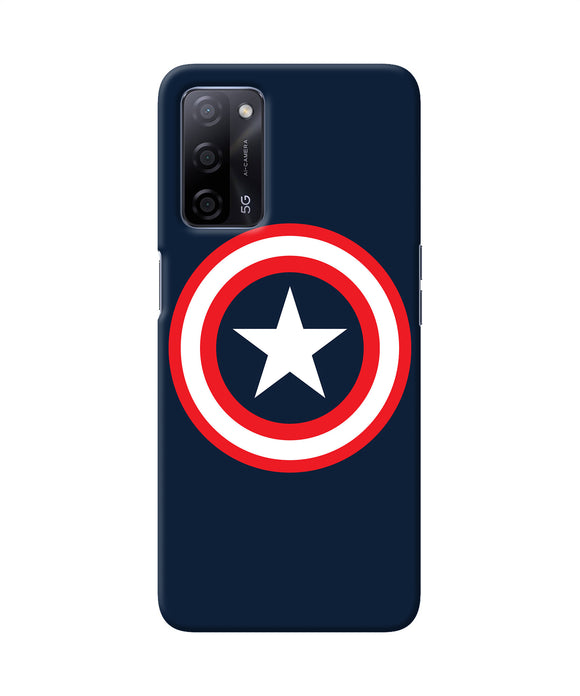 Captain america logo Oppo A53s 5G Back Cover