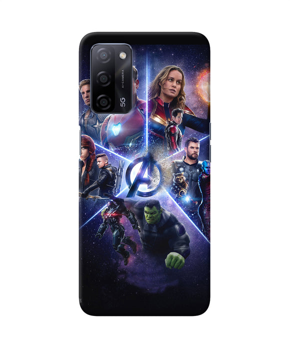 Avengers super hero poster Oppo A53s 5G Back Cover