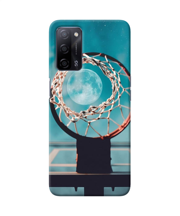 Basket ball moon Oppo A53s 5G Back Cover