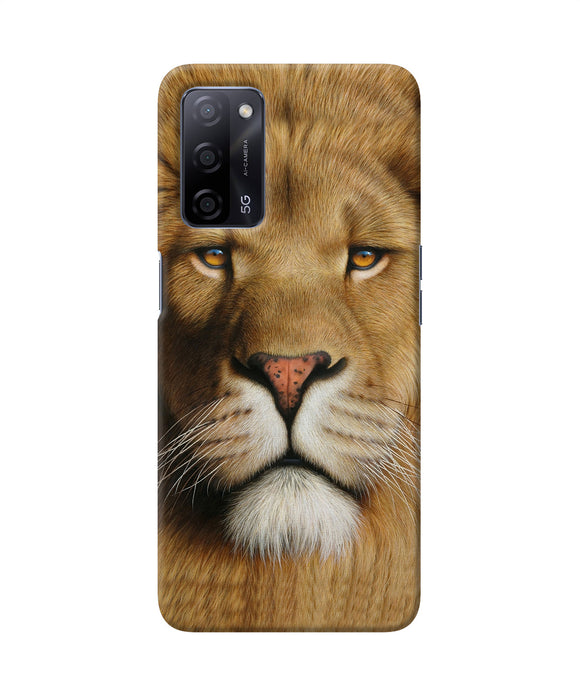 Nature lion poster Oppo A53s 5G Back Cover