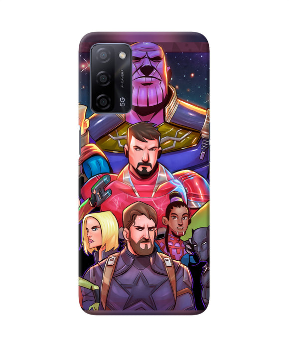 Avengers animate Oppo A53s 5G Back Cover