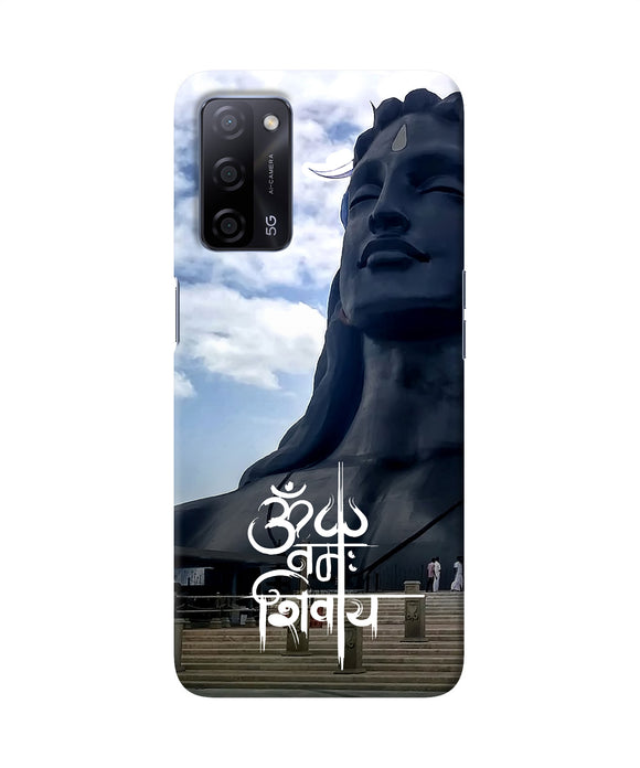 Adiyogi statue Oppo A53s 5G Back Cover