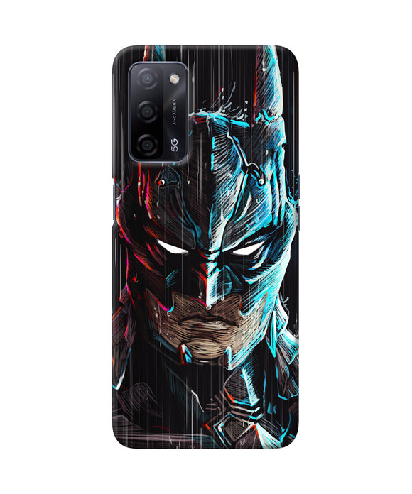 Batman face Oppo A53s 5G Back Cover