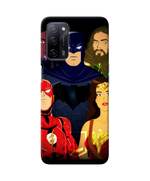 Marvells characters Oppo A53s 5G Back Cover