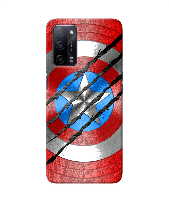 Scratch on shield Oppo A53s 5G Back Cover