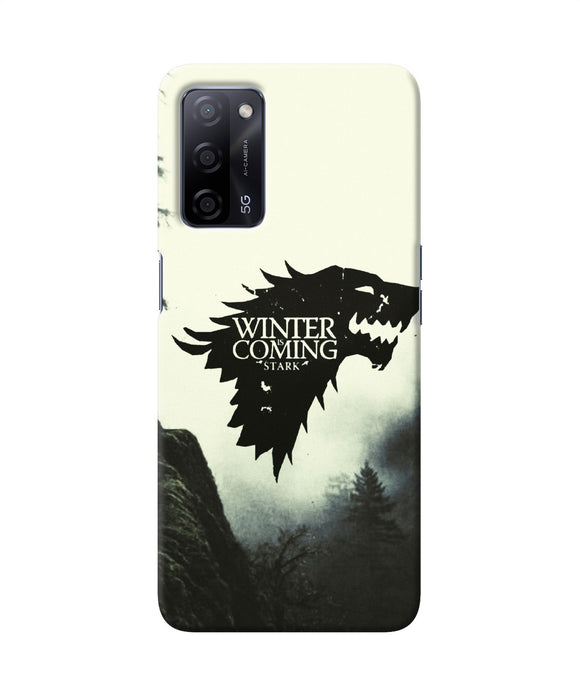 Winter coming stark Oppo A53s 5G Back Cover