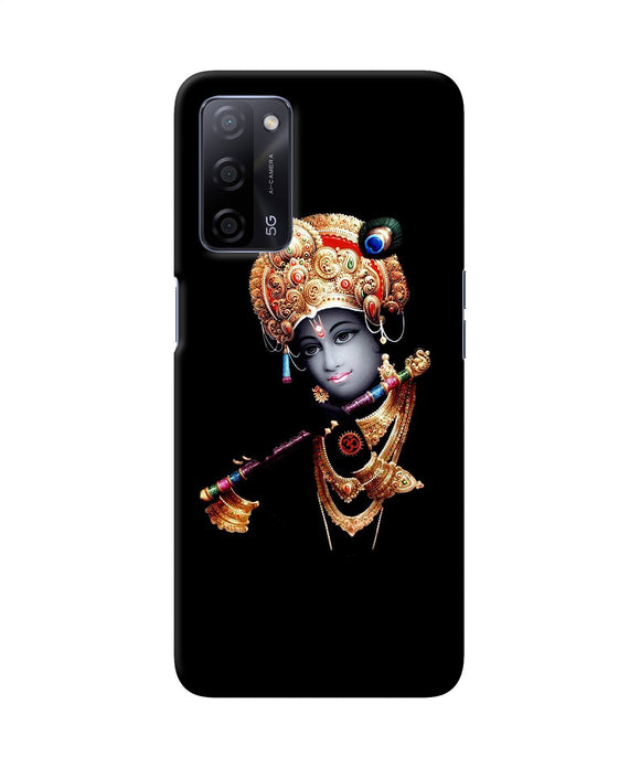 Lord krishna with fluet Oppo A53s 5G Back Cover