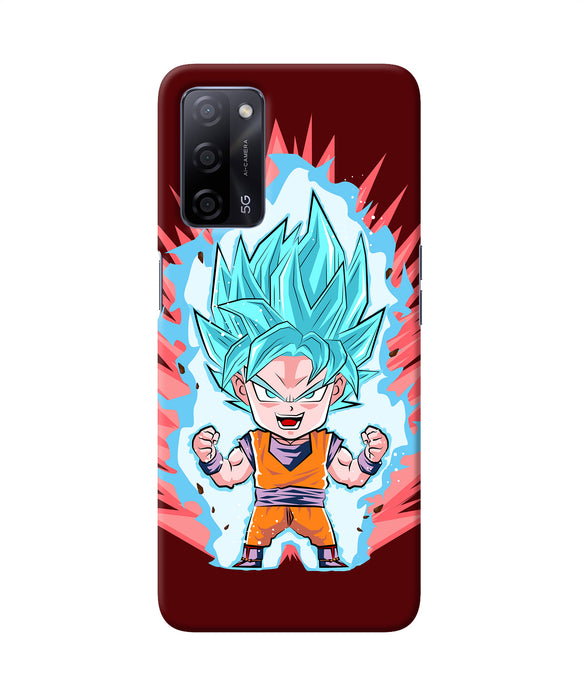 Goku little character Oppo A53s 5G Back Cover