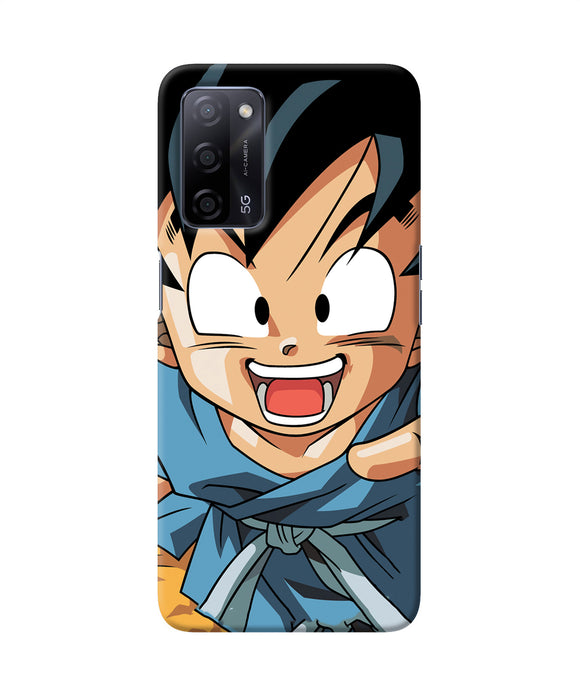 Goku z character Oppo A53s 5G Back Cover