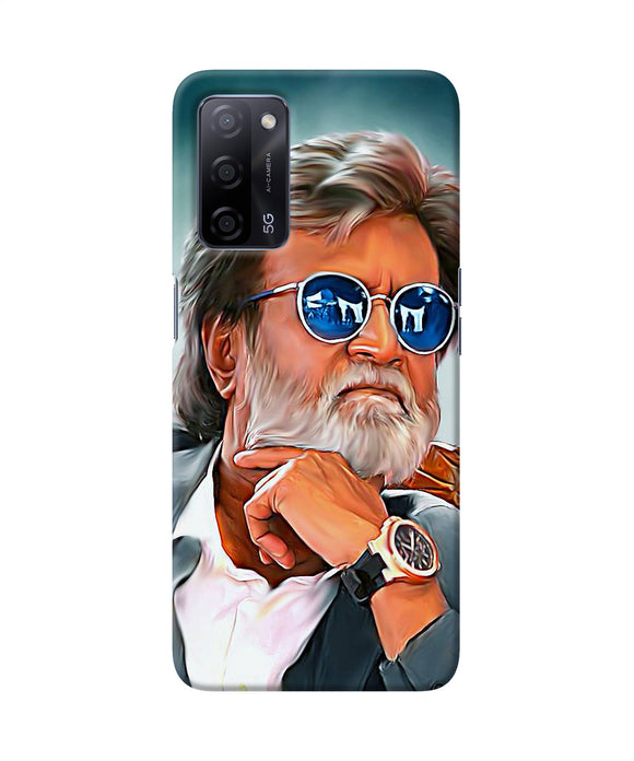 Rajnikant painting Oppo A53s 5G Back Cover
