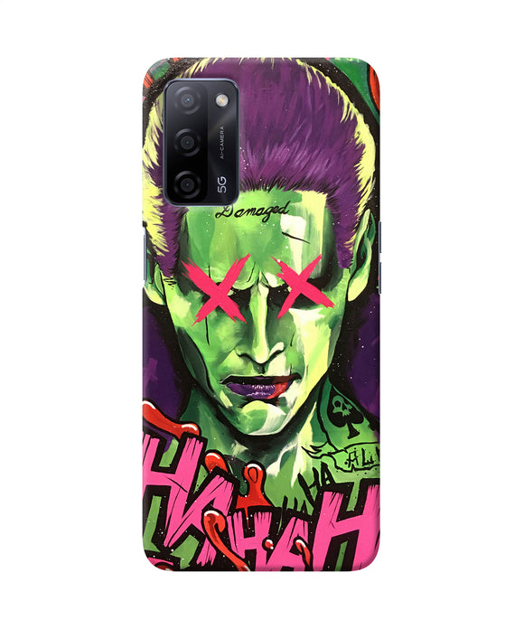 Damaged joker anim Oppo A53s 5G Back Cover