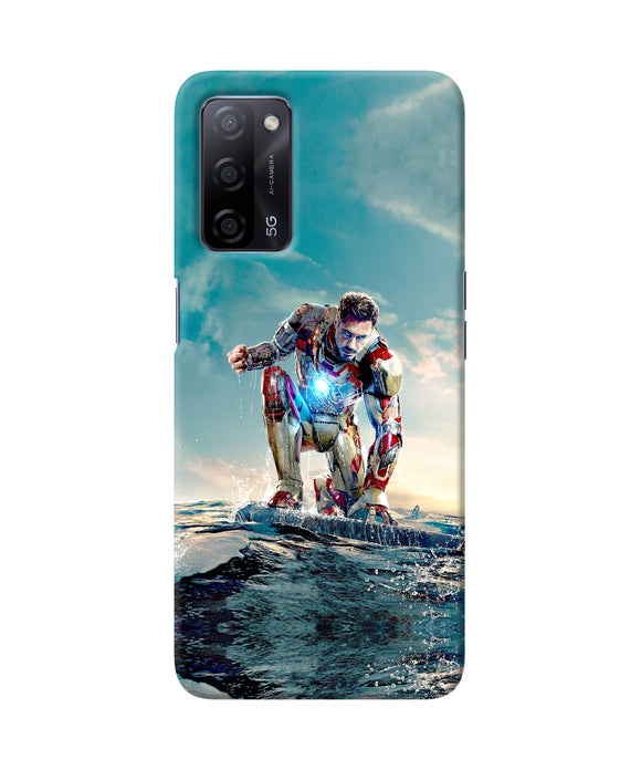 Ironman sea side Oppo A53s 5G Back Cover