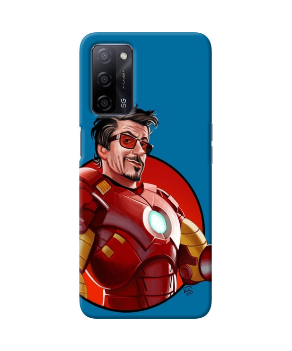 Ironman animate Oppo A53s 5G Back Cover