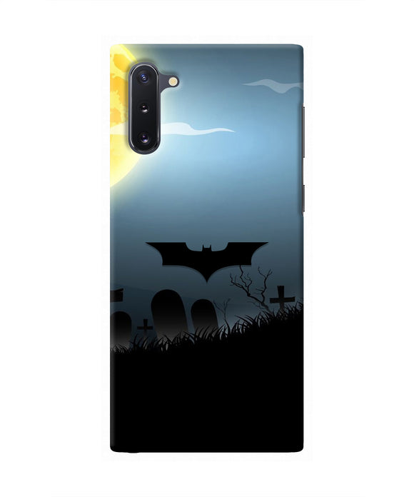 Batman Scary cemetry Samsung Note 10 Real 4D Back Cover