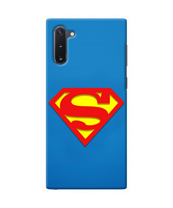 Superman Blue Samsung Note 10 Real 4D Back Cover