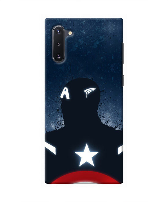 Captain america Shield Samsung Note 10 Real 4D Back Cover