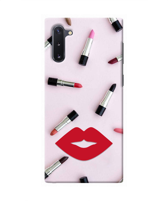 Lips Lipstick Shades Samsung Note 10 Real 4D Back Cover