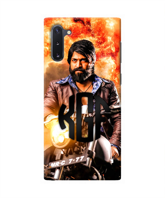 Rocky Bhai on Bike Samsung Note 10 Real 4D Back Cover