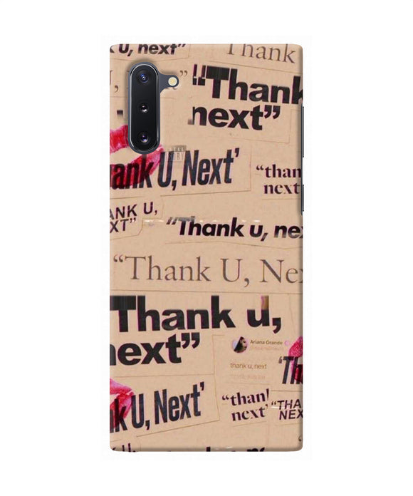 Thank you next Samsung Note 10 Back Cover