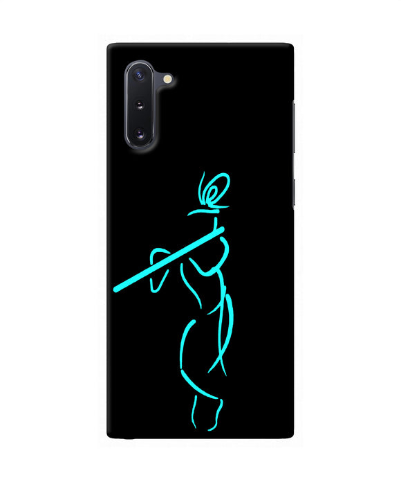 Lord krishna sketch Samsung Note 10 Back Cover