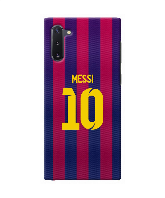 Messi 10 tshirt Samsung Note 10 Back Cover