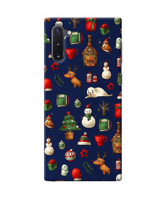 Canvas christmas print Samsung Note 10 Back Cover