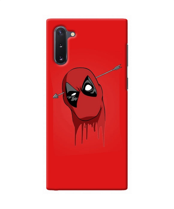 Funny deadpool Samsung Note 10 Back Cover