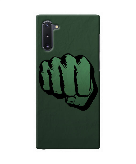 Hulk smash logo Samsung Note 10 Back Cover