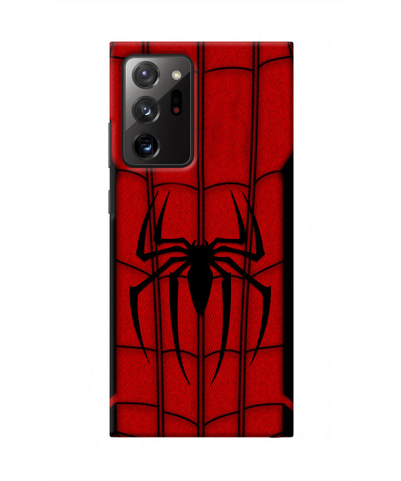 Spiderman Costume Samsung Note 20 Ultra Real 4D Back Cover