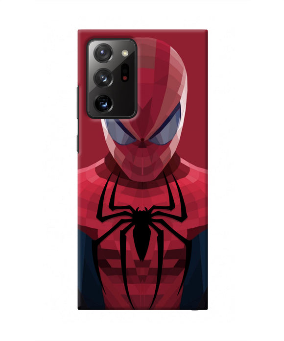 Spiderman Art Samsung Note 20 Ultra Real 4D Back Cover